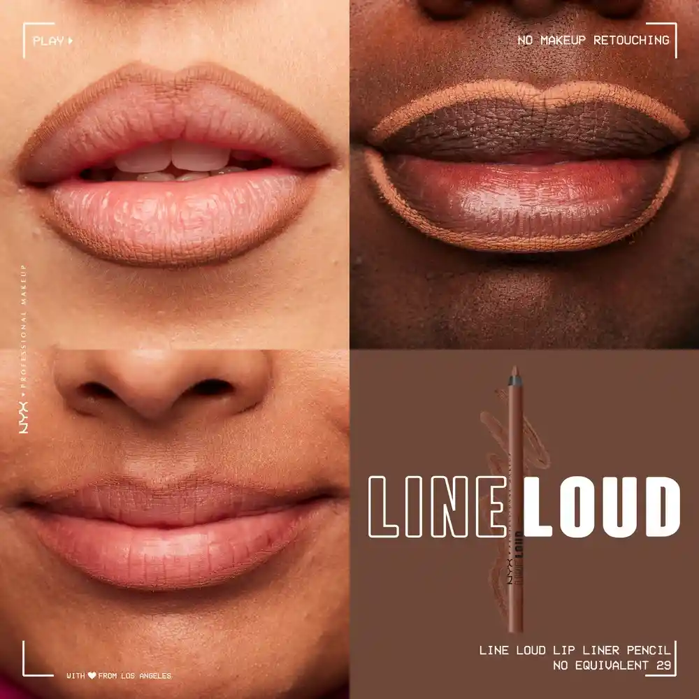 Lápiz Delineador De Labios Line Loud Lip Liner No Equivalent