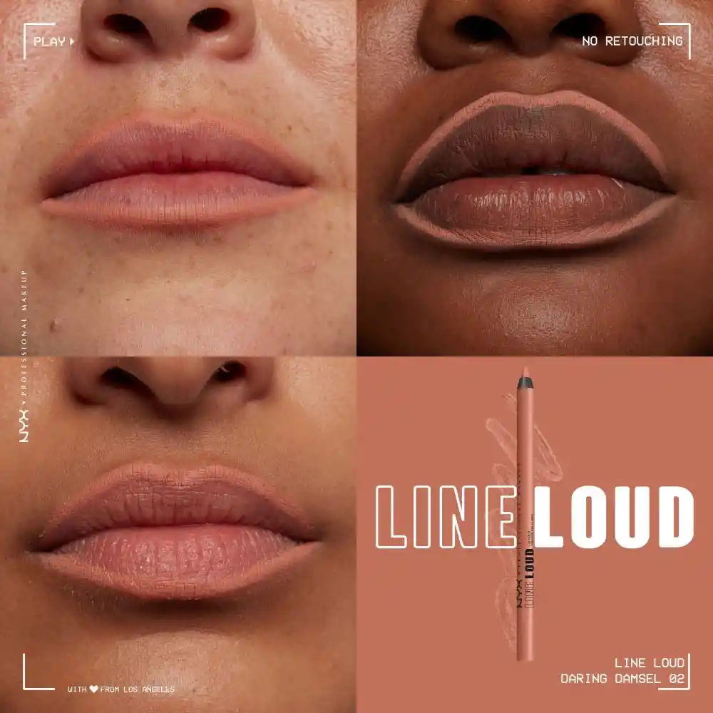 Lápiz Delineador De Labios Line Loud Lip Liner - Daring Damsel