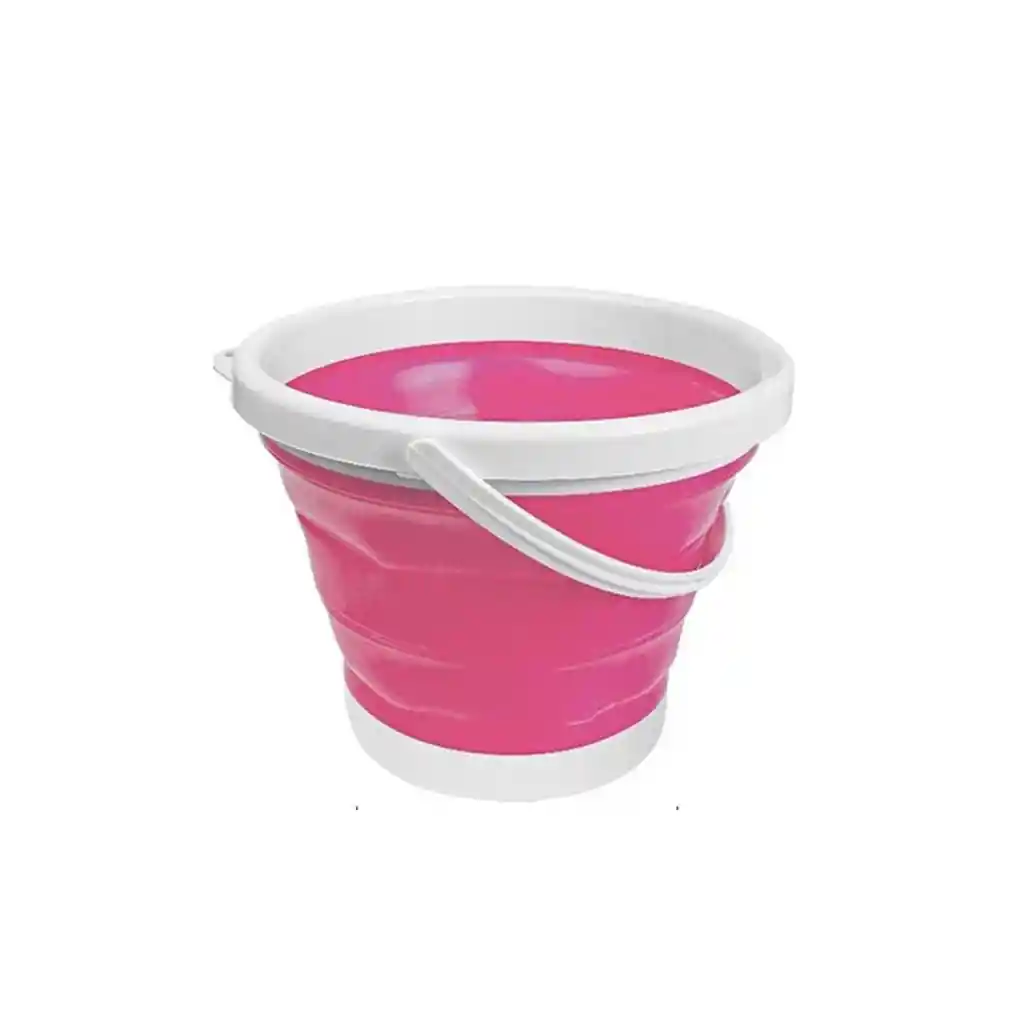 Lavadora Portátil Limpieza Plegable 18w Rosado