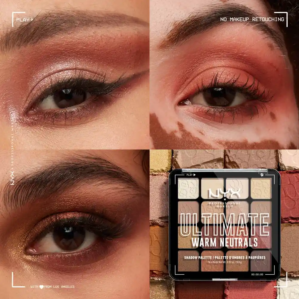 Paleta De Sombras Ultimate Shadow Palette Warm Neutrals