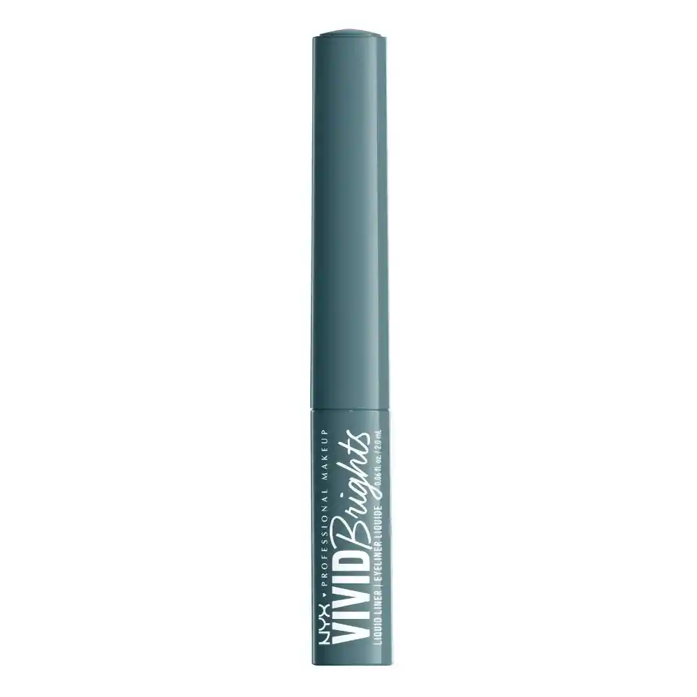 Delineador De Ojos Líquido Vivid Bright Liquid Liner - Cyan Simp