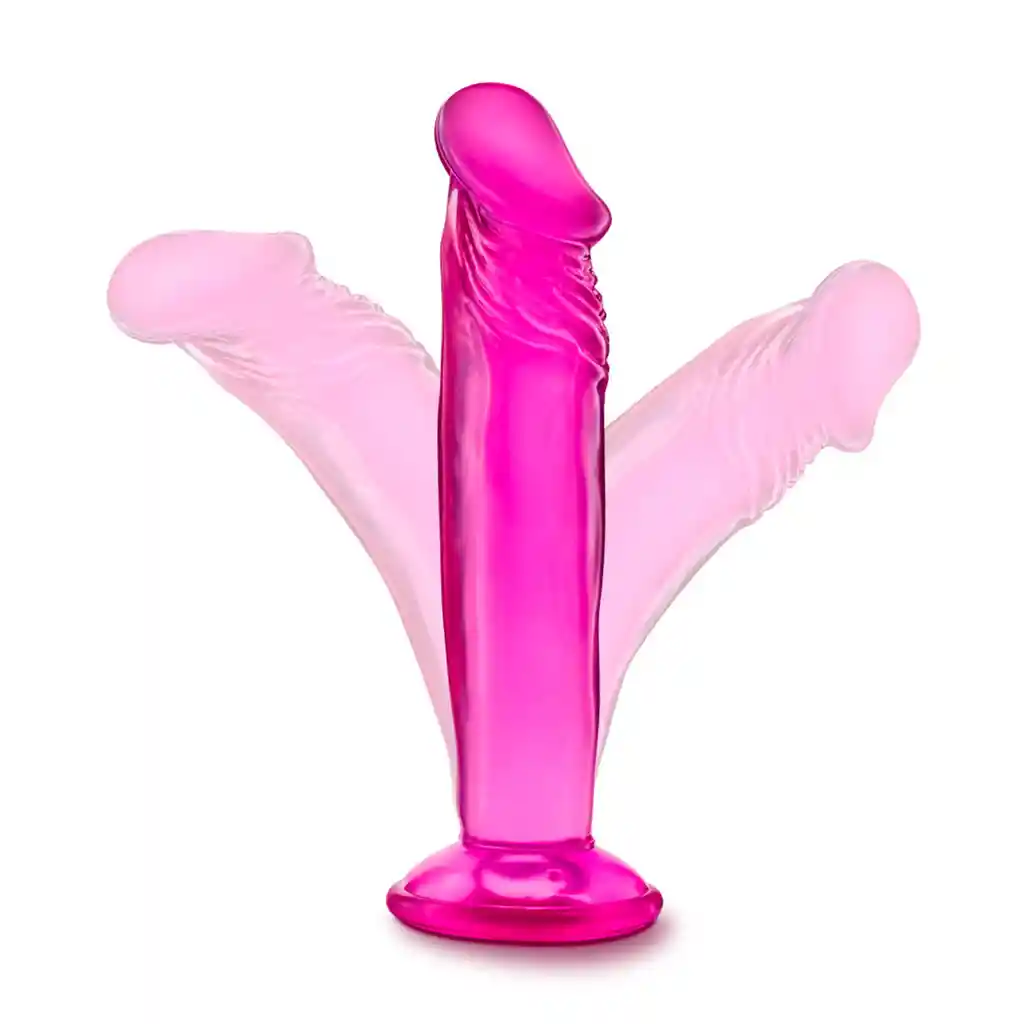 Dildo Sweet N’ Small Con Ventosa – Rosa