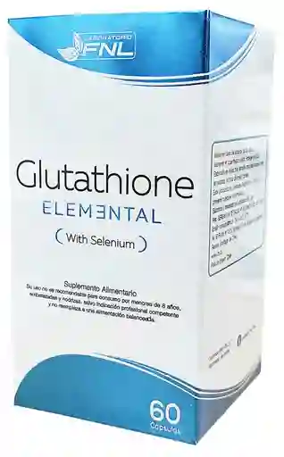 Glutathione Elemental Con Selenio Laboratorio Fnl 60 Caps