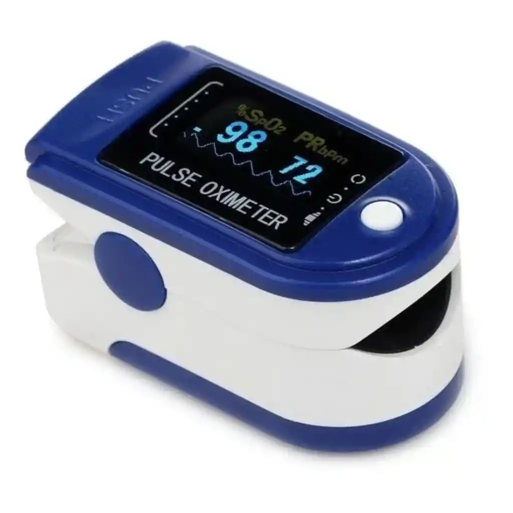Pulsómetro Saturómetro Oxímetro De Pulso Con Pantalla Portátil