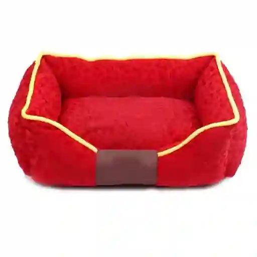 Cama Mascota Ultrasuave Gato Perro 56x46 Cm Colchón Red