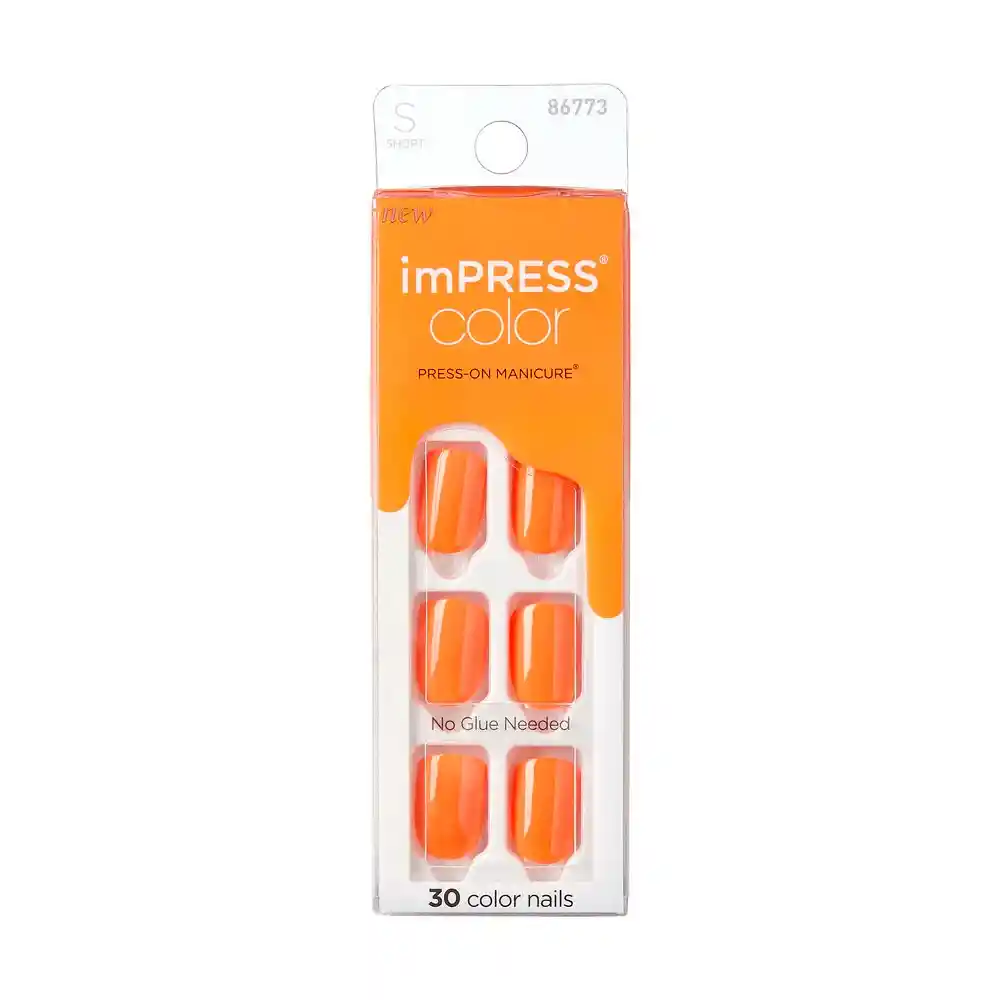 Uñas Impress Color Sweet Mango