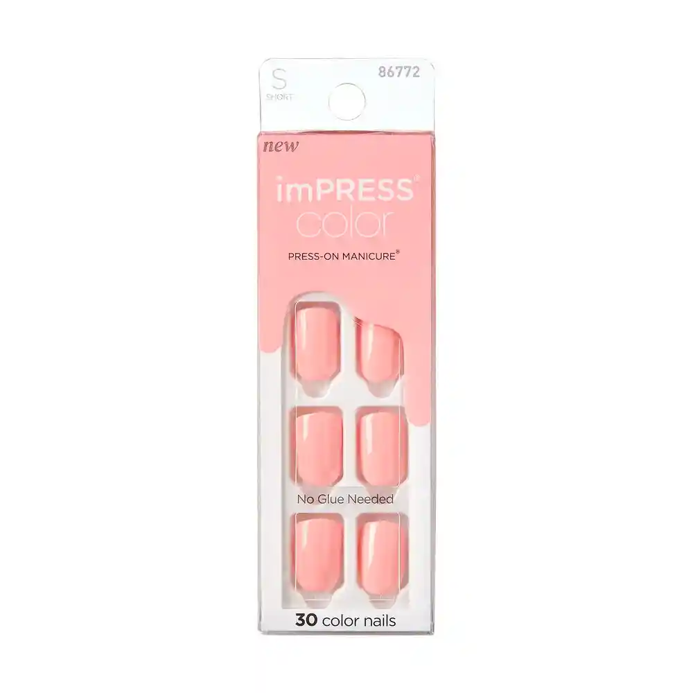 Uñas Impress Color Dolce Pink