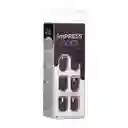 Uñas Impress Color Try Gray