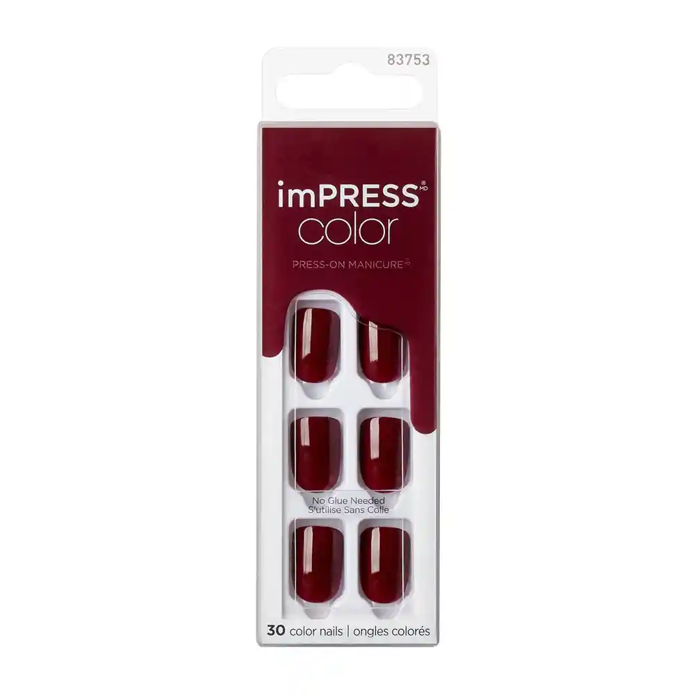 Uñas Impress Color Im Not A Cinna