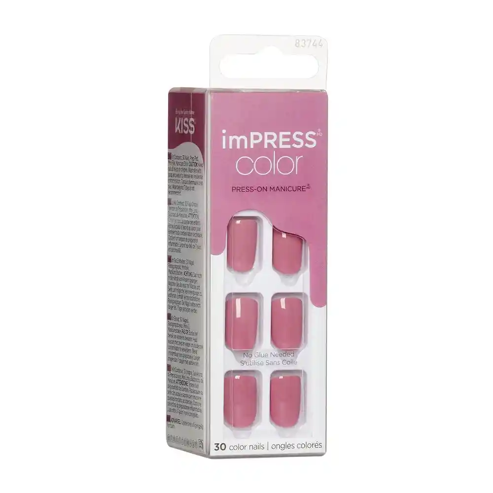Uñas Impress Color Petal Pink