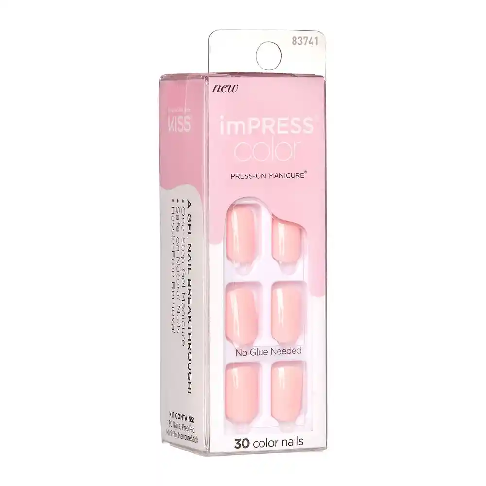 Uñas Impress Color Pick Me Pink