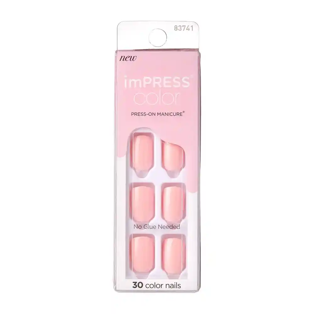 Uñas Impress Color Pick Me Pink
