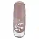 Esmalte De Uñas Shine Last And Go! Always On Taupe