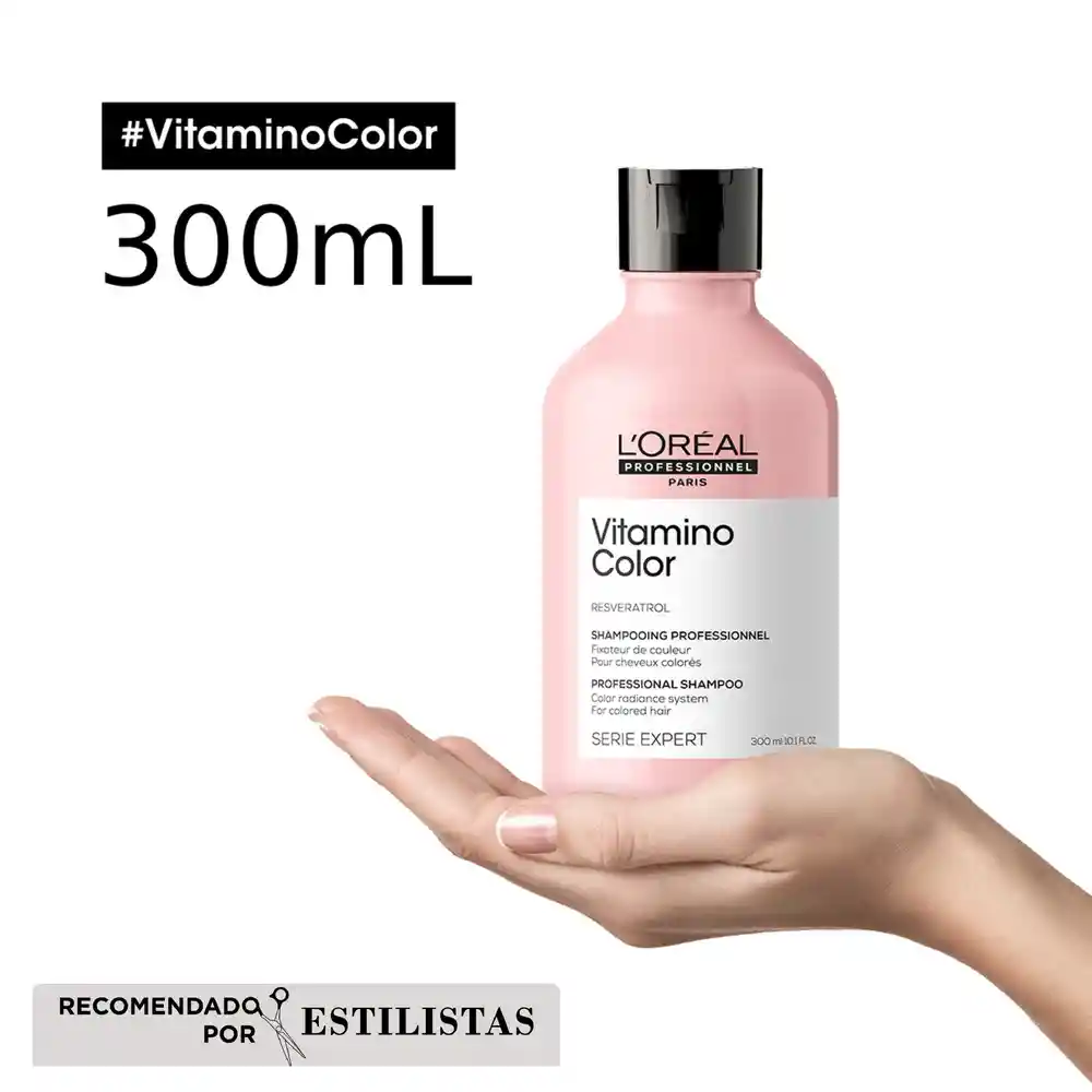 Set Vitamino Color Shampoo 300 Ml + Máscara 250 Ml Serie Expert