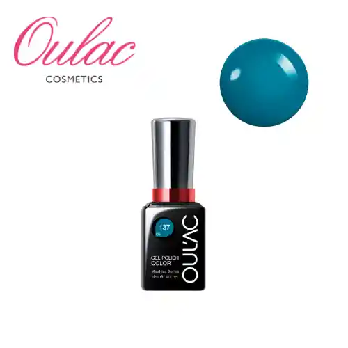 Esmalte Permanente Oulac Ds137 (azul Petroleo) 14ml