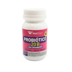 Probiótico Con Cranberry 20b