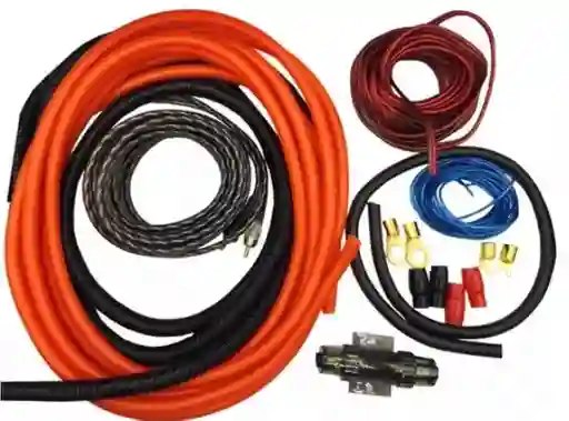 Kit Cables Para Amplificador Subwoofer 1000w Auto 4ga