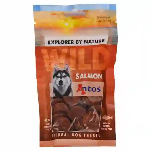 Antos - Wild Snack Perros G.f. Salmon 80 Gr