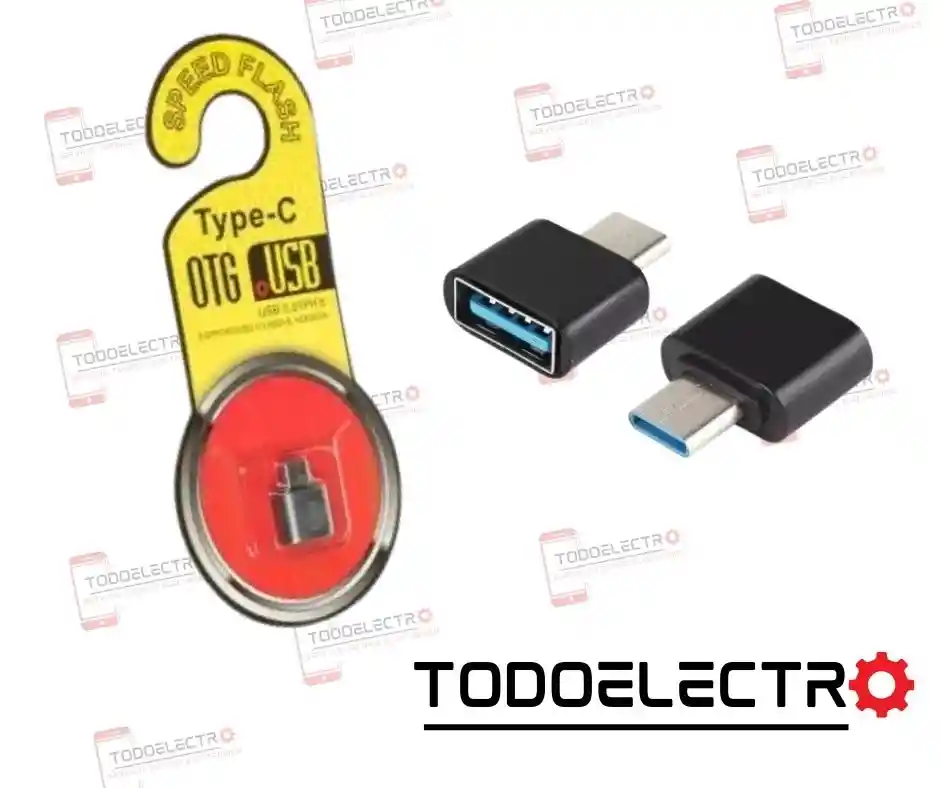 Adaptador Otg Tipo C A Usb Hembra 3.0 Para Celulares Laptop