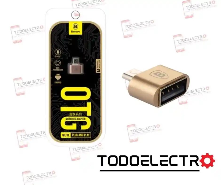 Adaptor Otg - De Usb A Micro Usb (v8)