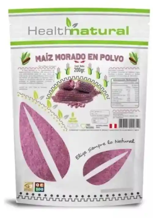 Purple Corn Powder Instant 200 Gramos Natplus