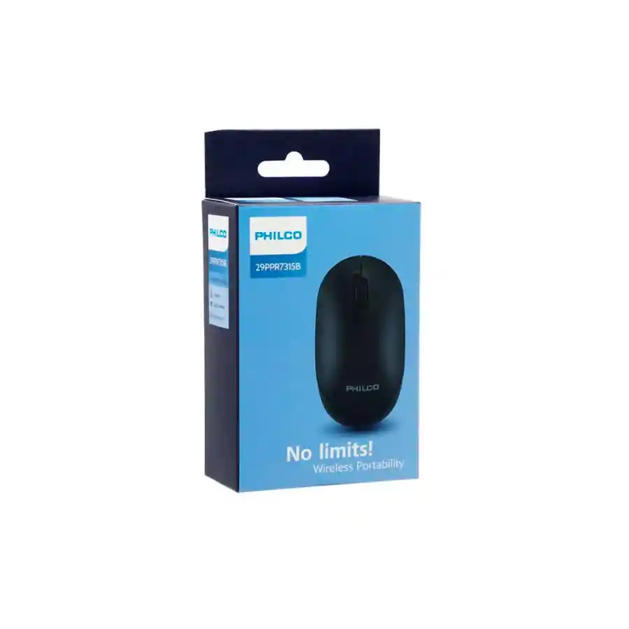 Mouse Inalámbrico Philco Spk7315 Negro