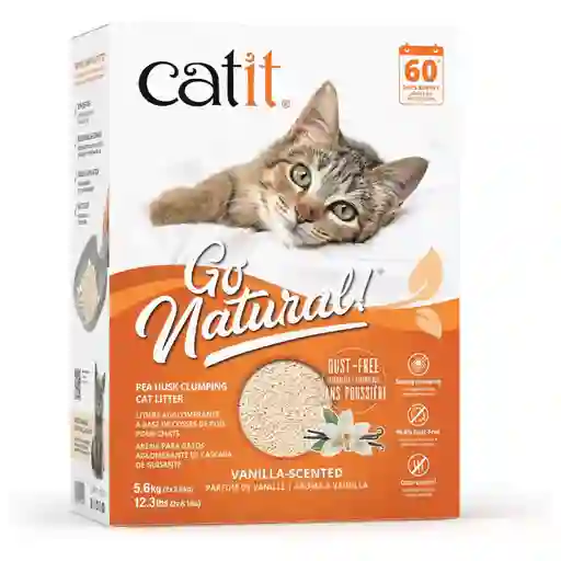 Arena Ecológica Catit Go Natural 5,6 Kg - Vainilla