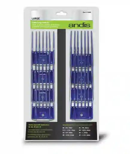 Set De Peines De Alzada X8 Large Andis