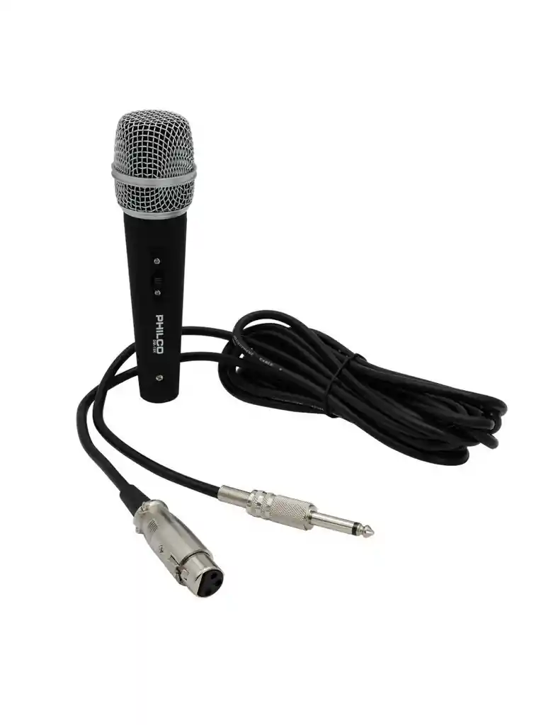 Micrófono Dinamico Profesional Philco Dm-18k