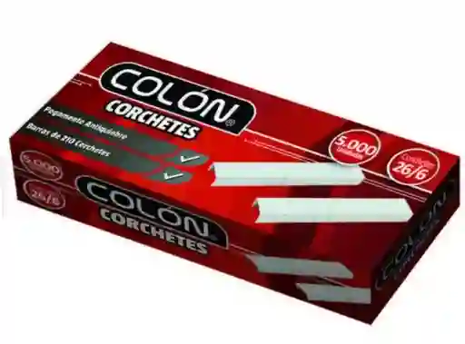 Caja Corchetes 26/6 5000 Und Colon