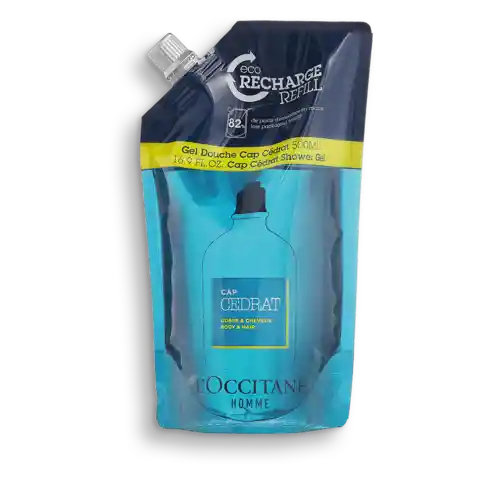 Refill Gel De Ducha Cap Cédrat Men 500ml