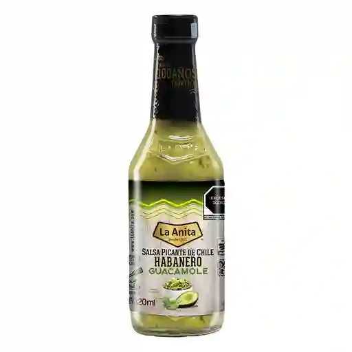 Aji Salsa Habanero Con Guacamole La Anita 120ml