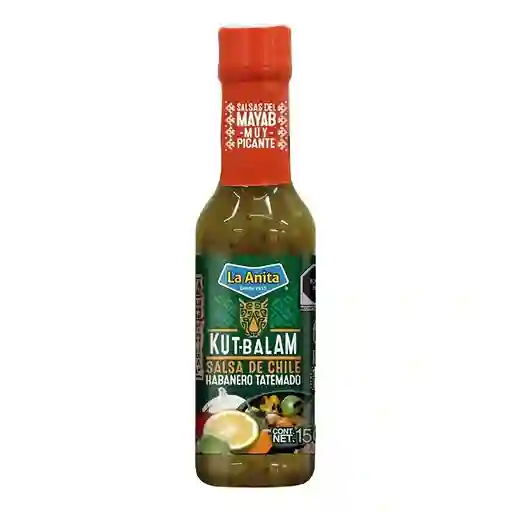 Aji Salsa Habanero Tatemado Kut-balam La Anita 150ml