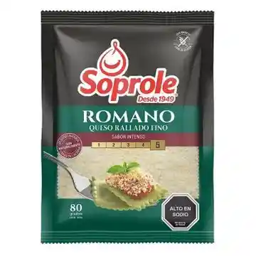 Queso Romano Rallado Soprole 40g