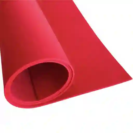 Goma Eva Color Rojo ( 1 Pliego)
