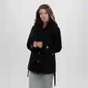 Chaqueta Peluda Negra M