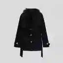 Chaqueta Peluda Negra M