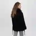 Chaqueta Peluda Negra M