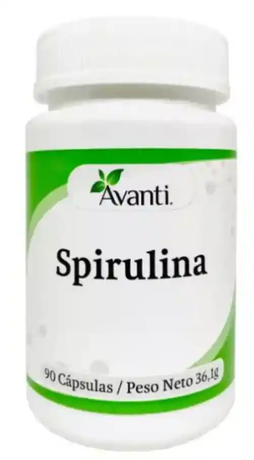 Spirulina 90 Cápsulas Avanti