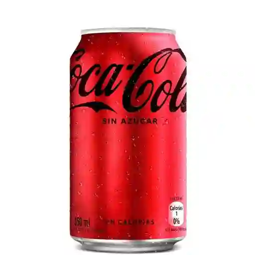 Coca-cola Gaseosa Sin Azúcar 350 Ml Delivery