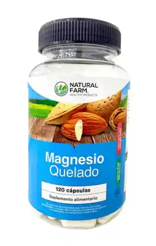 Magnesio Quelado Cap 400 Mg X 120
