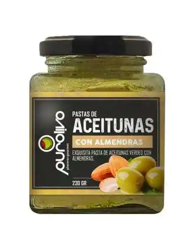 Pasta De Aceitunas Verdes Con Almendras