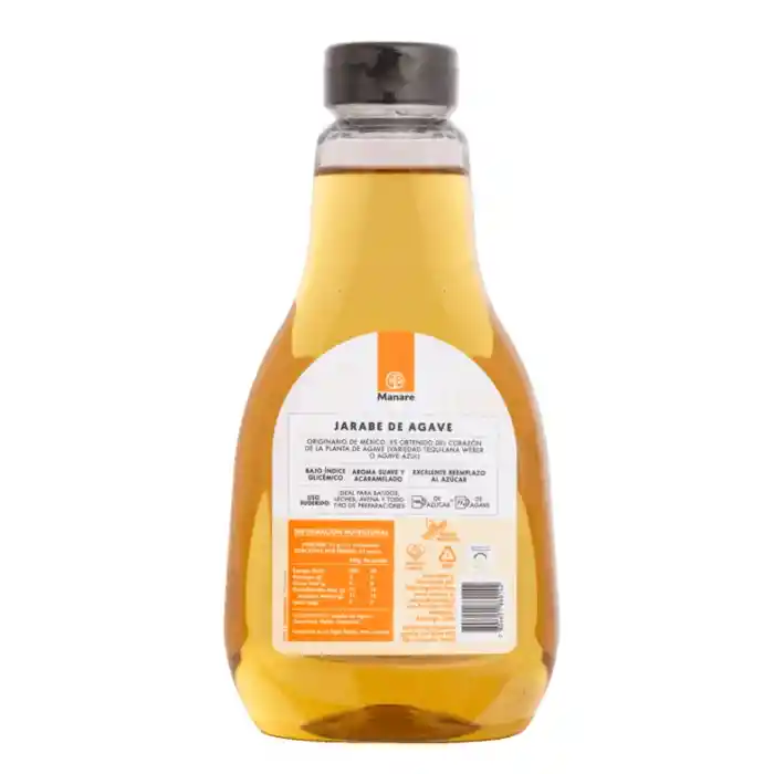 Jarabe De Agave Orgánico 660ml Manare