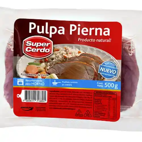 Pulpa Pierna 500gr Super Cerdo