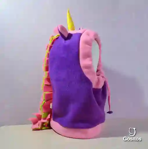 Gorro Unicornio Morado Talla S (de 12 Meses A 3 Años)