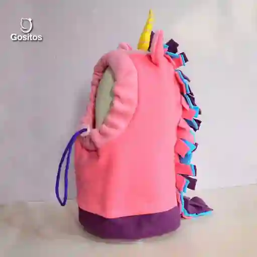 Gorro Unicornio Fucsia Talla S (de 12 Meses A 3 Años)