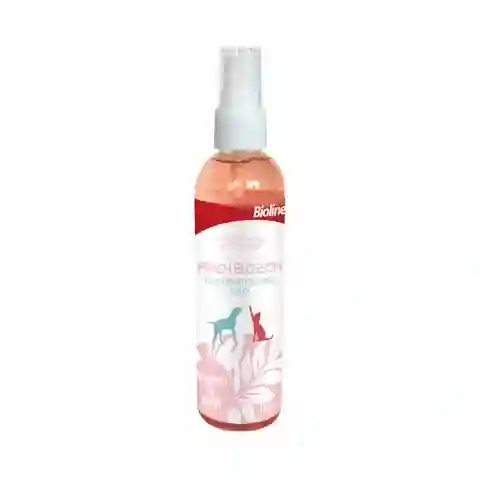 Bioline - Perfume Spray Peach Blossom (flor De Melocoton) Perros Y Gatos 118 Ml.