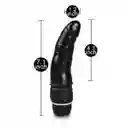 Vibrador Regulable Semi Curvo Negro