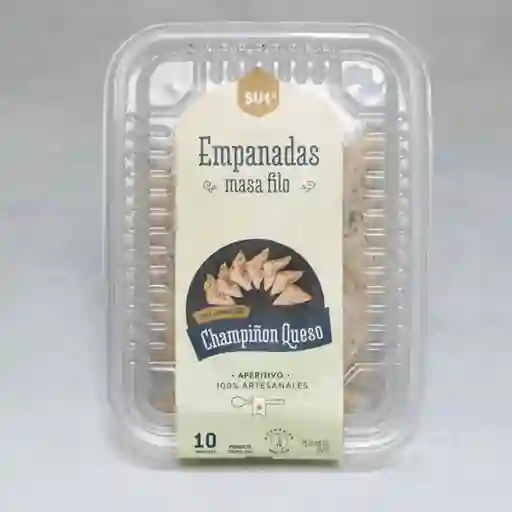 Empanadas Cocktail Champiñón Queso (10 Unid)