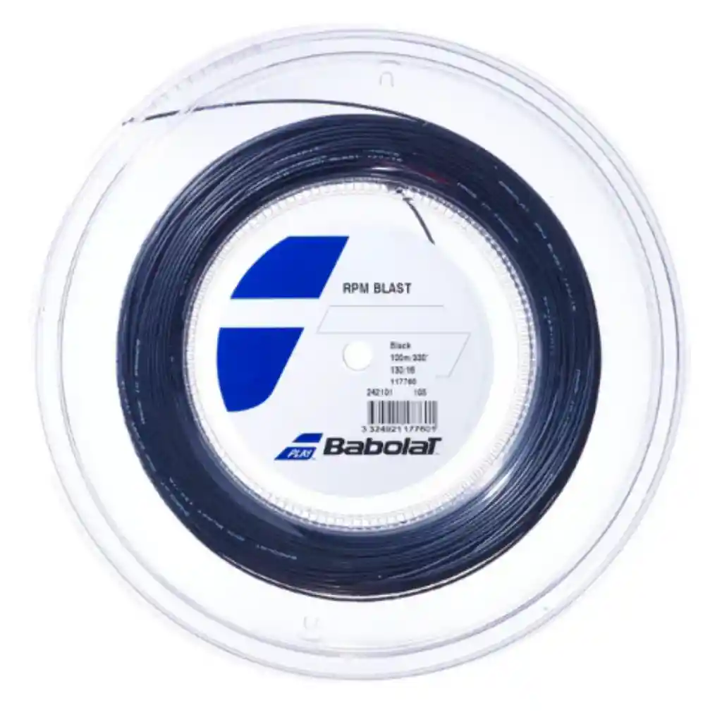 Cuerda Babolat Rpm Blast 100m 1.30 Negra